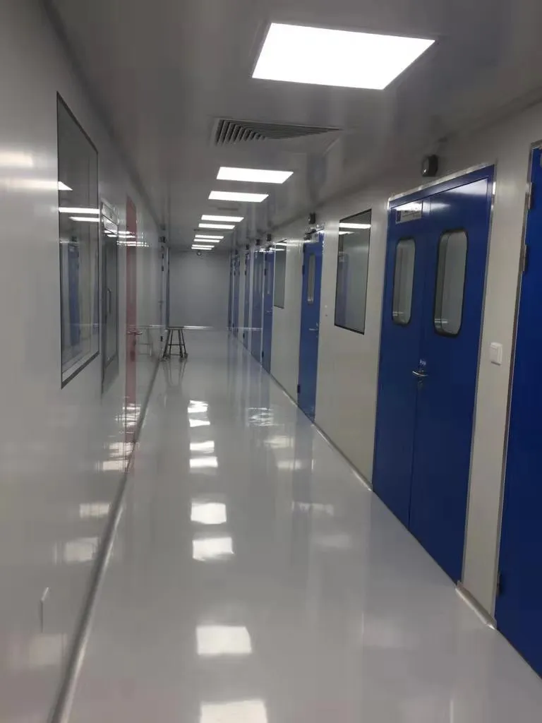 Proveedor de paneles sándwich modulares de sala limpia sin polvo y sistema de puertas de sala limpia de Shanghai Marya