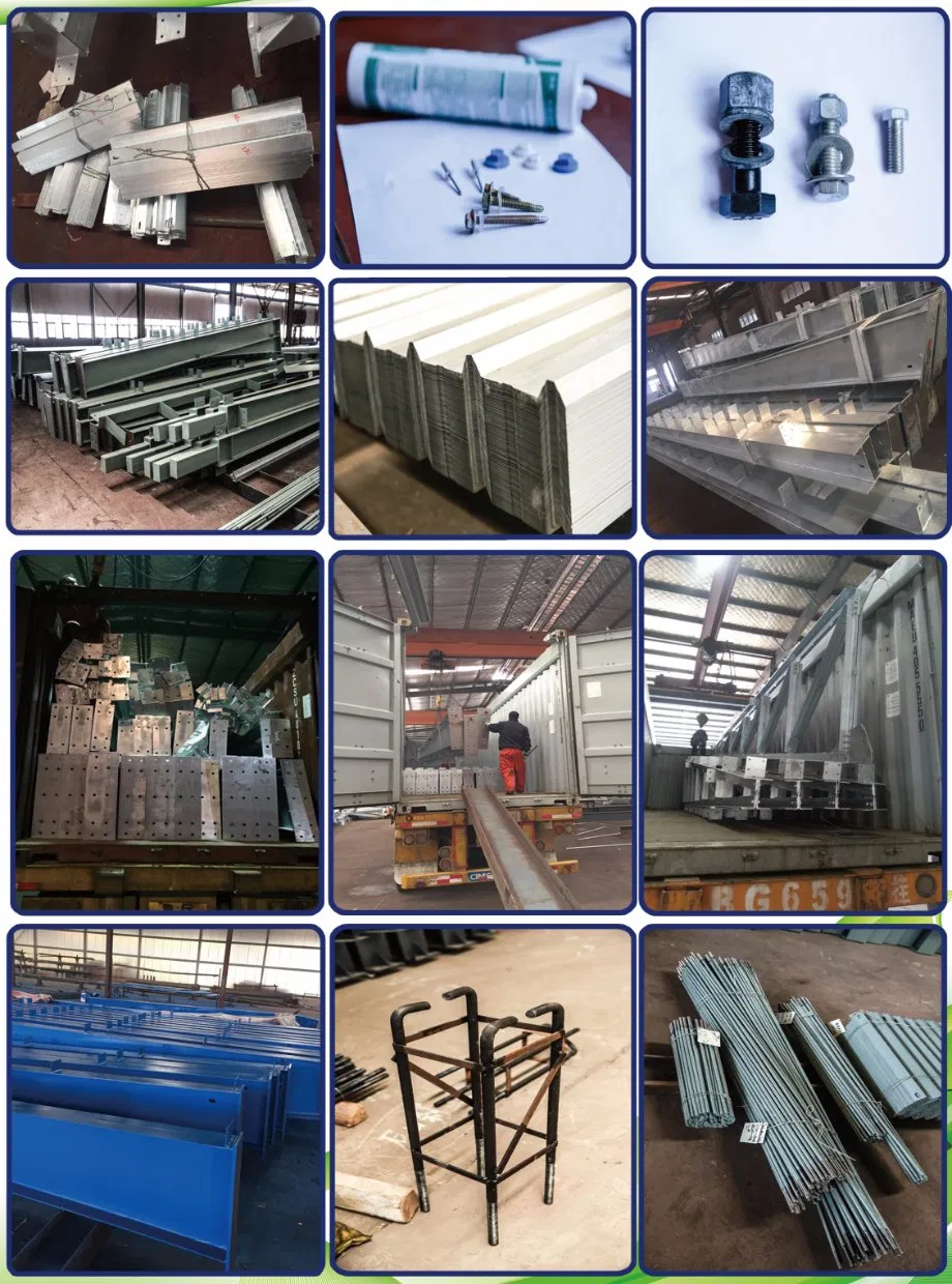 Embalaje y carga de estructura de acero