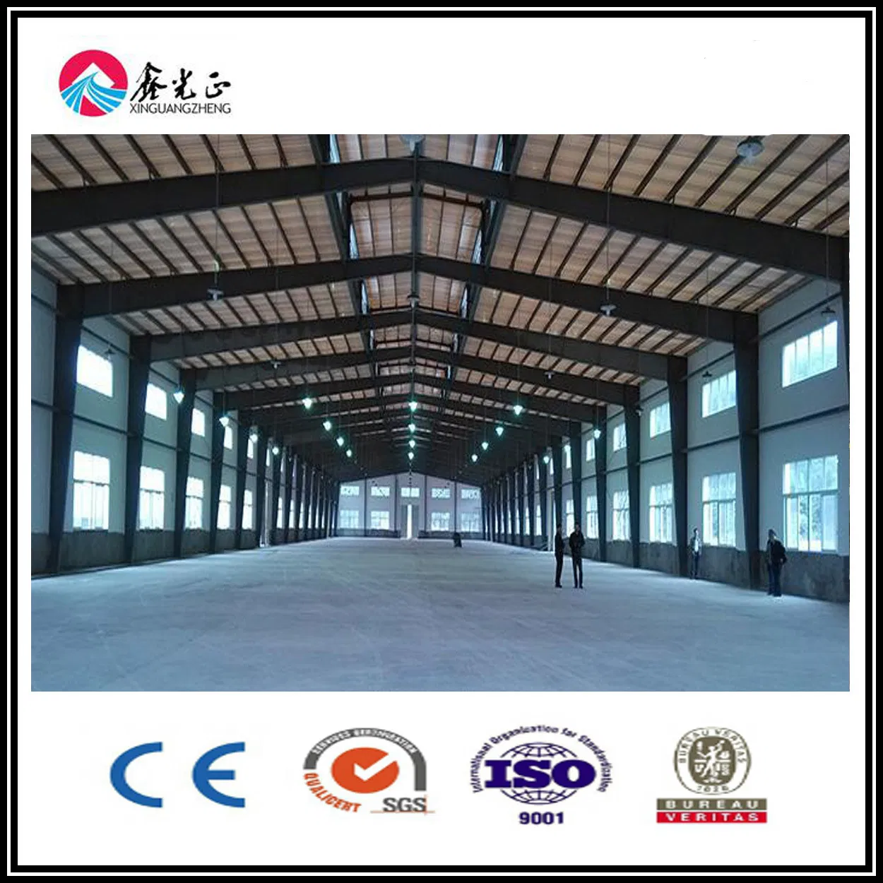 Materiales de construcción prefabricados estructura de acero metálico para taller en Argelia