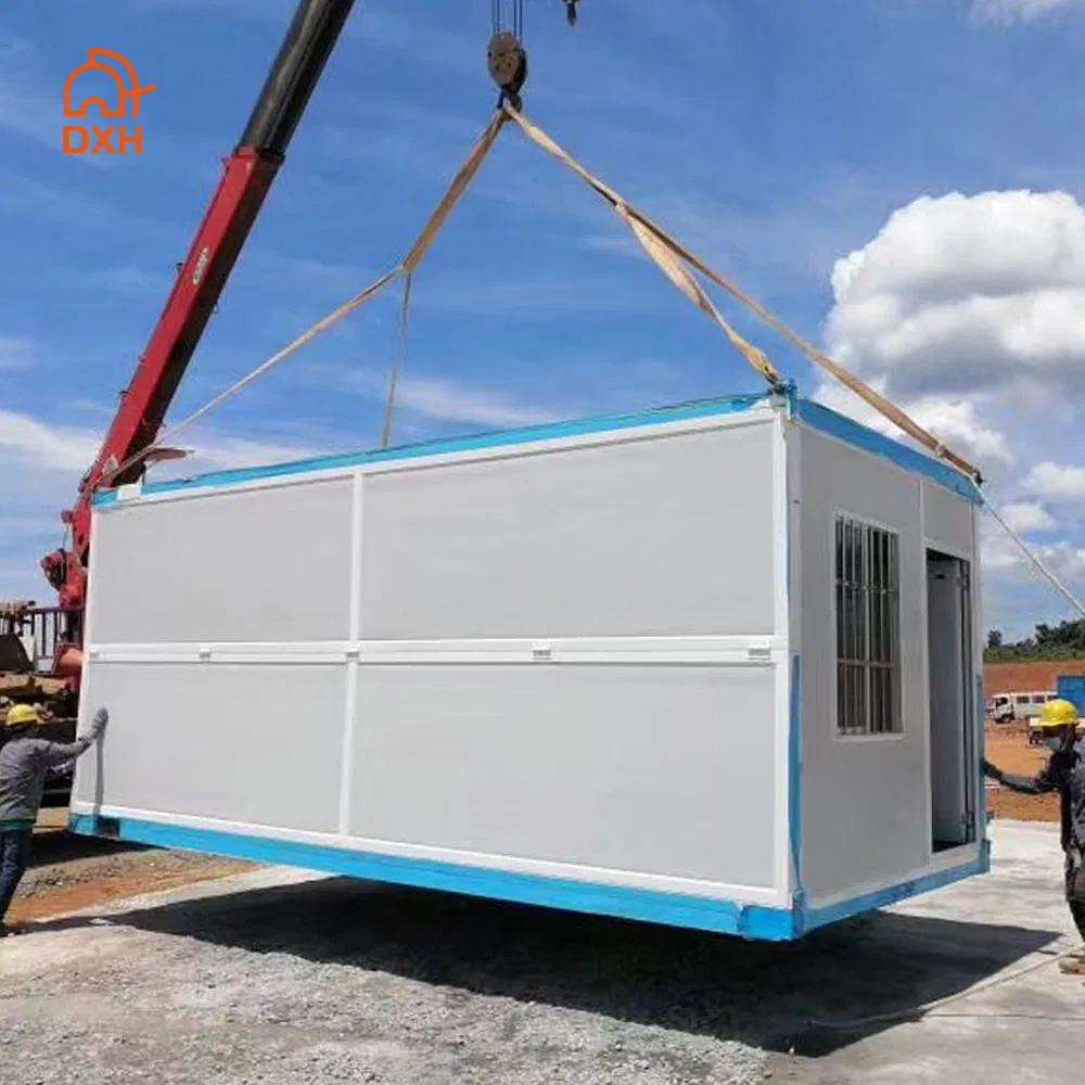 Dxh 20 Almacenamiento de pies Casa de vida Sala de energía Campamento de refugiados Plegable Personalizado Comercial Colapsable Rent Container Casa móvil
