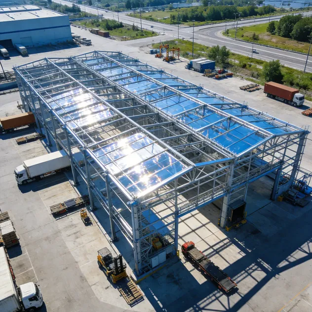 Estructura de acero prefabricada