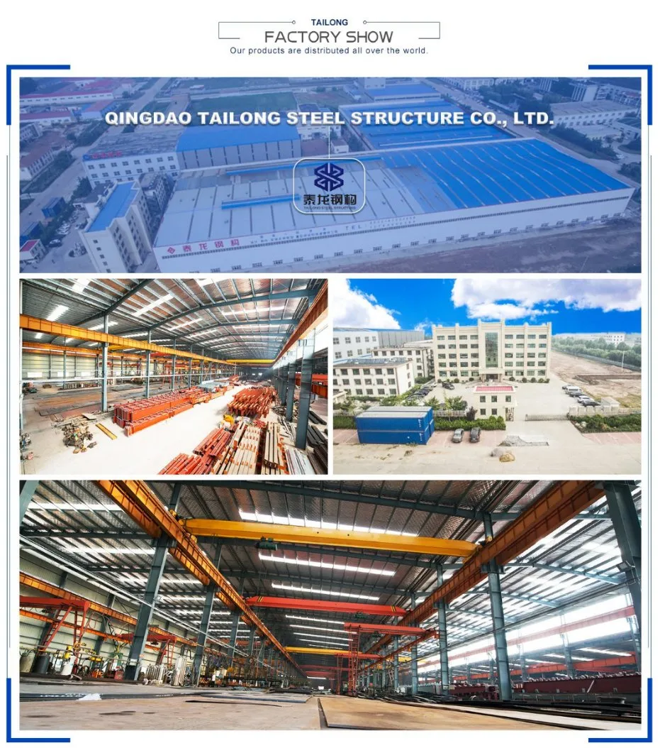 Taller de construcción prefabricada de preingeniería, edificio de almacén