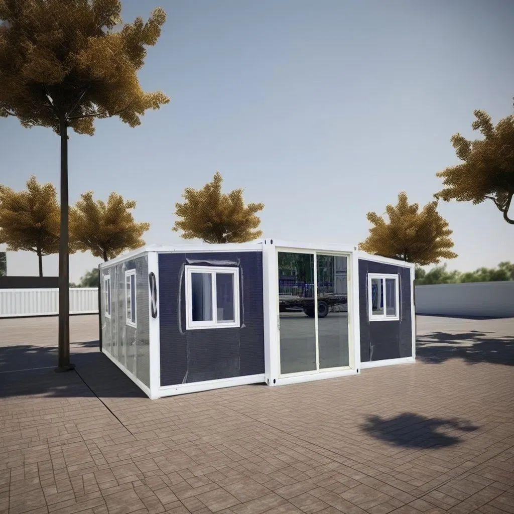 20/40FT Casa Contenedor Modular Portable Expandable Plegable Impermeable de Lujo Moderna 3 para Dormitorio