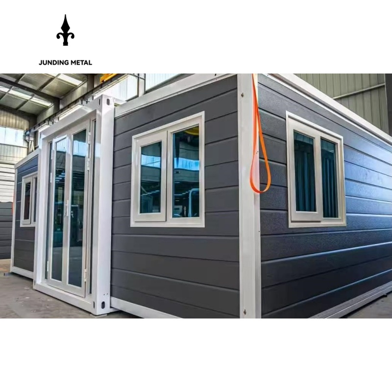40FT Vivienda Prefabricada Lista 3 Casa Modular Expandible de Contenedor para Hotel Casa Móvil Prefabricada Pequeña