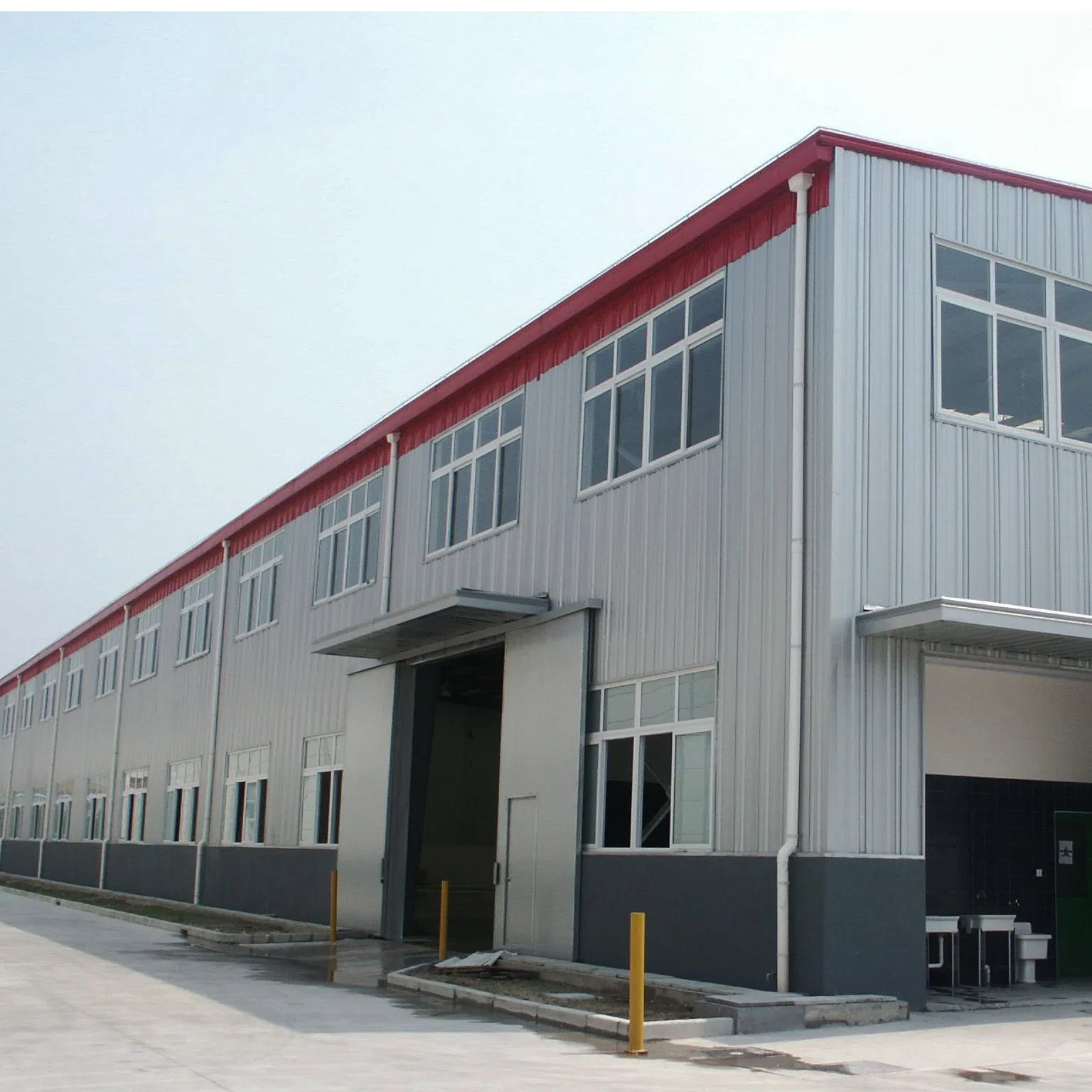 Galpones Prefabricados de Metal, Casas Prefabricadas, Fierro de Construcción, Edificios Prefab, Viga de Acero Ligero, Cobertizo de Almacenamiento Prefabricado, Estructura de Marco de Acero