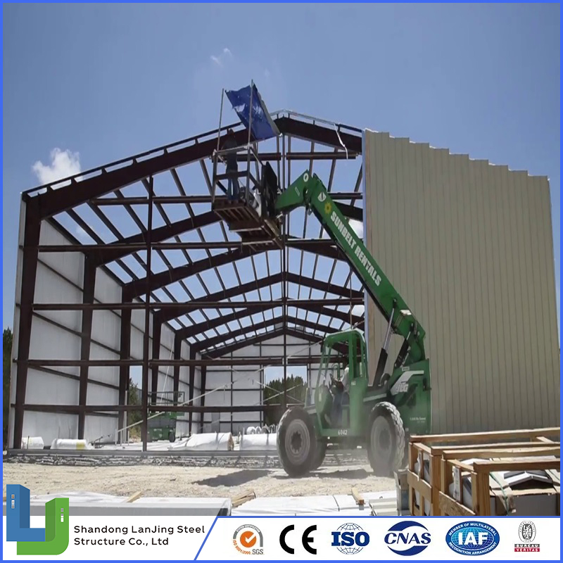 Construcción modular de estructura de acero de bajo costo