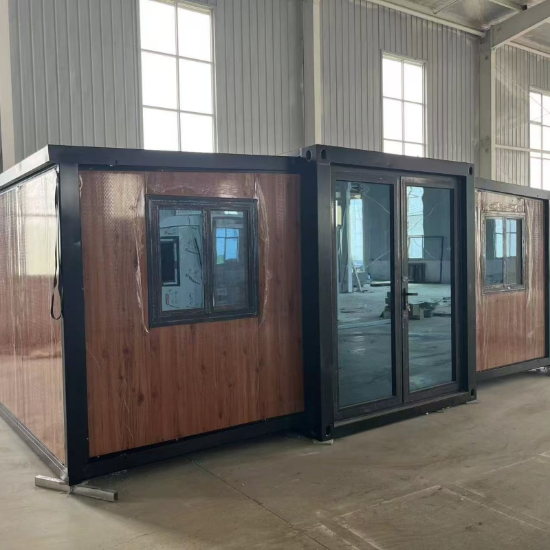 ¿Qué es una casa contenedor expandible fácilmente movible con resistencia al viento, casa modular prefabricada móvil 20 casa de vidrio móvil blanca personalizada?