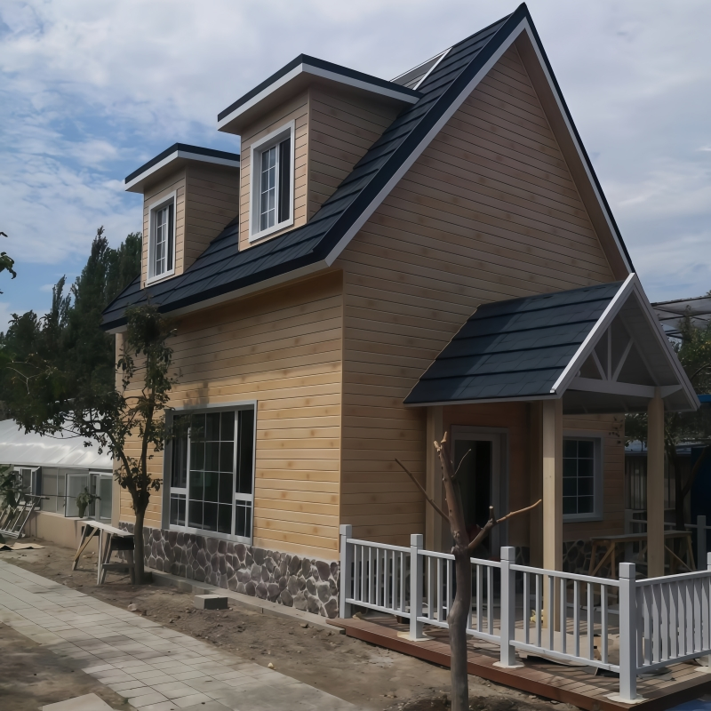 Villa de lujo prefabricada de acero ligero con SGS/BV