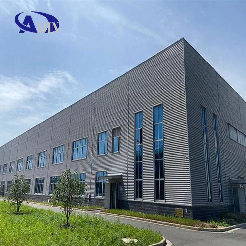 Estructura de acero de ingeniería edificio de acero prefabricado almacén industrial