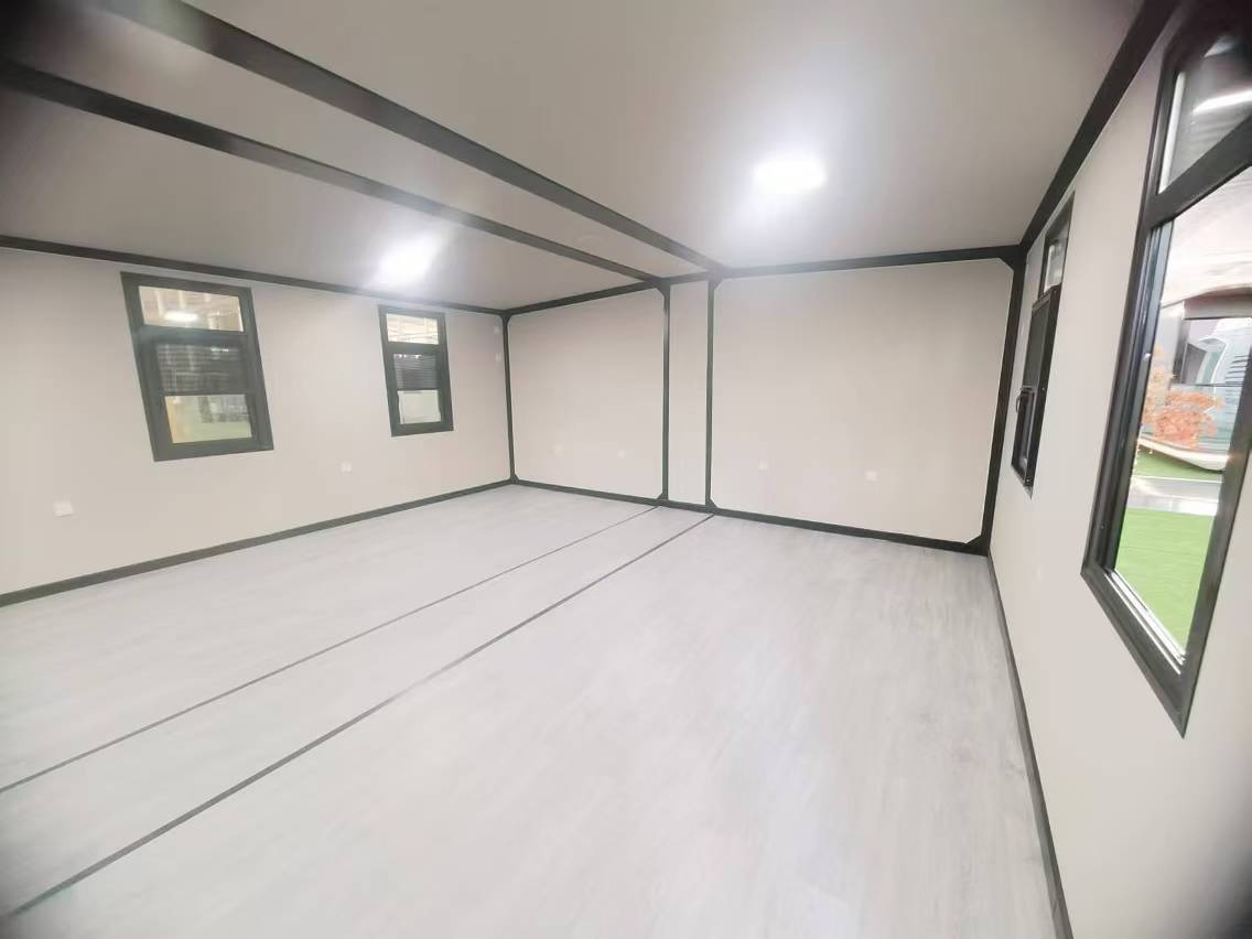 Casa contenedor portátil de lujo, rendimiento, expandible y plegable de acero