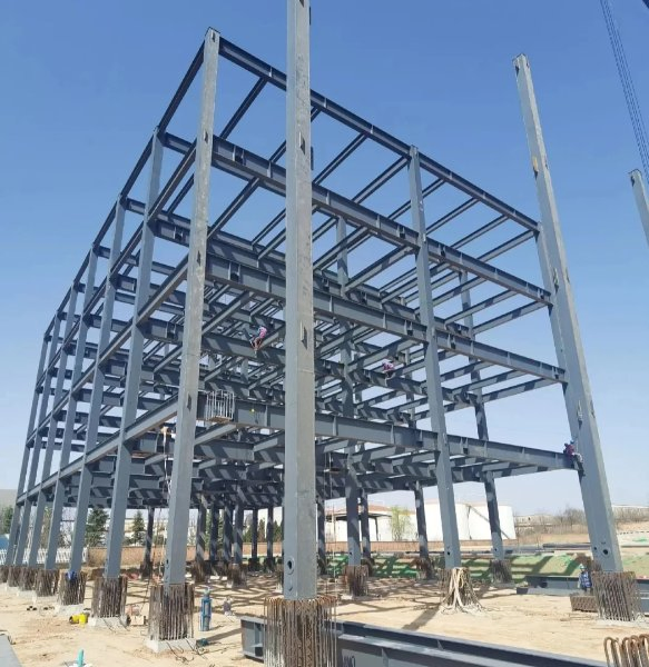 Edificio de Estructura de Acero Ligero Casa Prefabricada de Bajo Costo Villa de Estructura de Acero Prefabricada