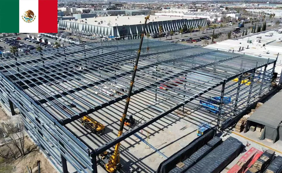 Almacén estructura de acero