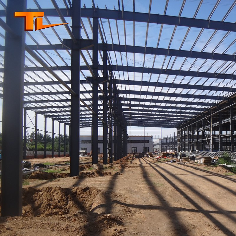 Estructuras de acero prefabricadas en forma de H de ensamblaje rápido, naves industriales y edificios de almacenamiento para fábricas, instalaciones de almacén de estructuras de acero