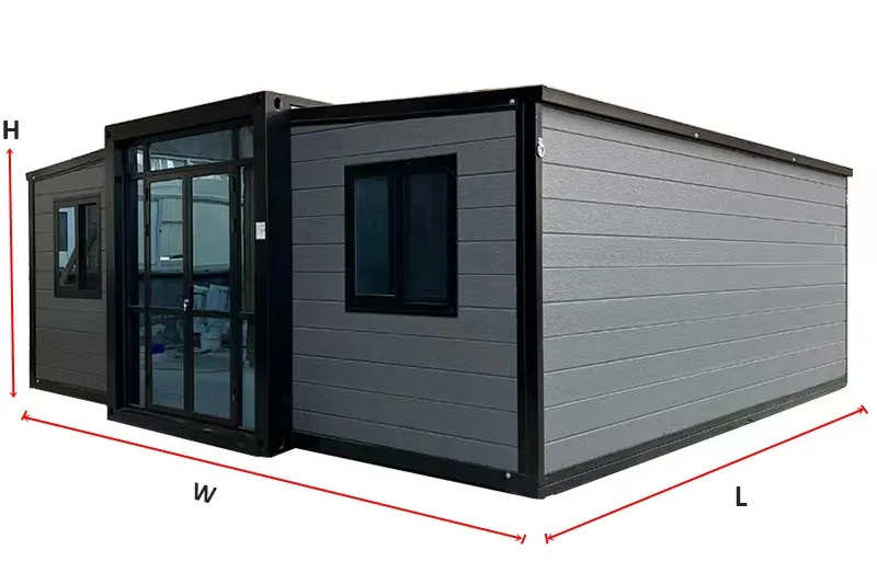 Casas Contenedor Portátiles Expandables de Lujo Baratas 20FT