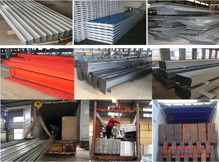 Embalaje y envío de estructuras de acero