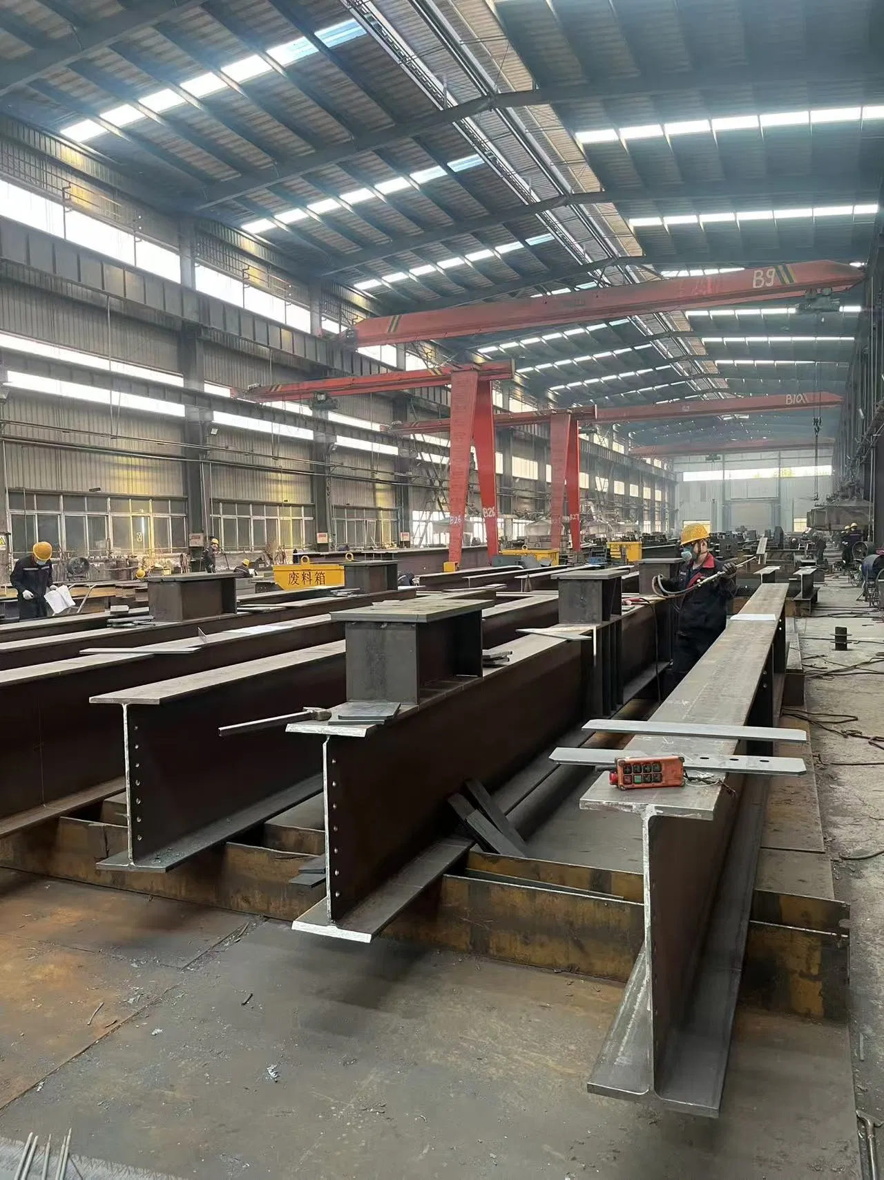 Estructura de acero industrial almacén modular cobertizo de metal para logística de fábrica
