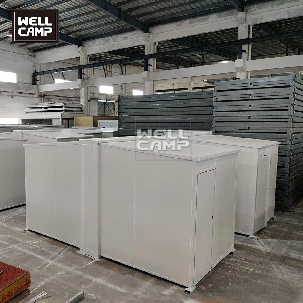 Casa Contenedor China Casa Prefabricada Casa Plegable para Trabajadores Alojamiento de Campamento Laboral Alojamiento Expandible Portátil Refugio para Terremotos Proveedor de Refugio para Refugiados