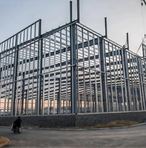 Edificio de Estructura de Acero Ligero Casa Prefabricada de Bajo Costo Villa de Estructura de Acero Prefabricada