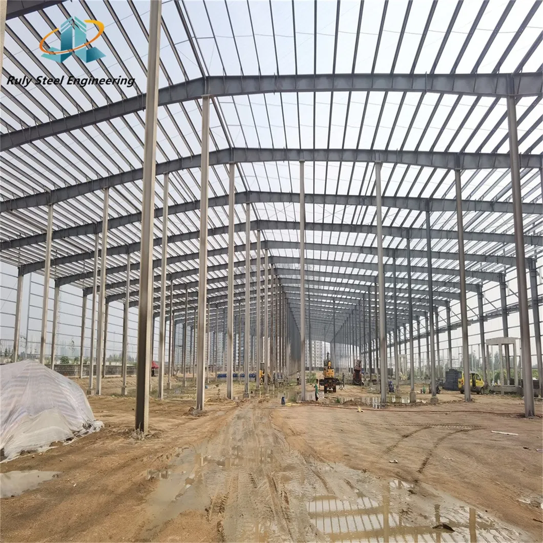 Taller metálico prefabricado de estructura de acero industrial personalizado a bajo precio en China