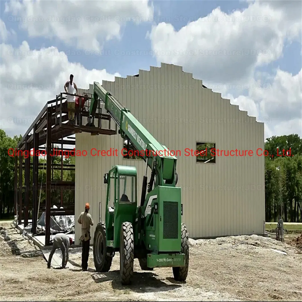 Estructura de acero ligero galvanizado material arquitectónico soporte metálico