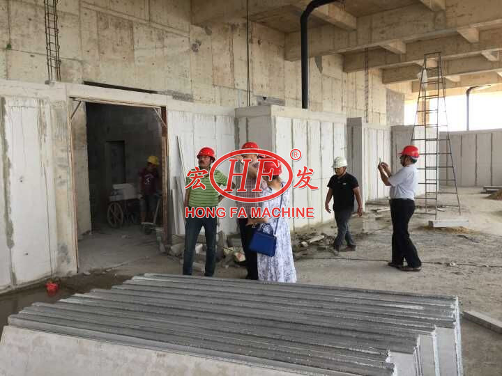 Aislamiento acústico a prueba de fuego panel sándwich de cemento material de construcción pared de partición interior exterior sistema de panel de pared sándwich de concreto