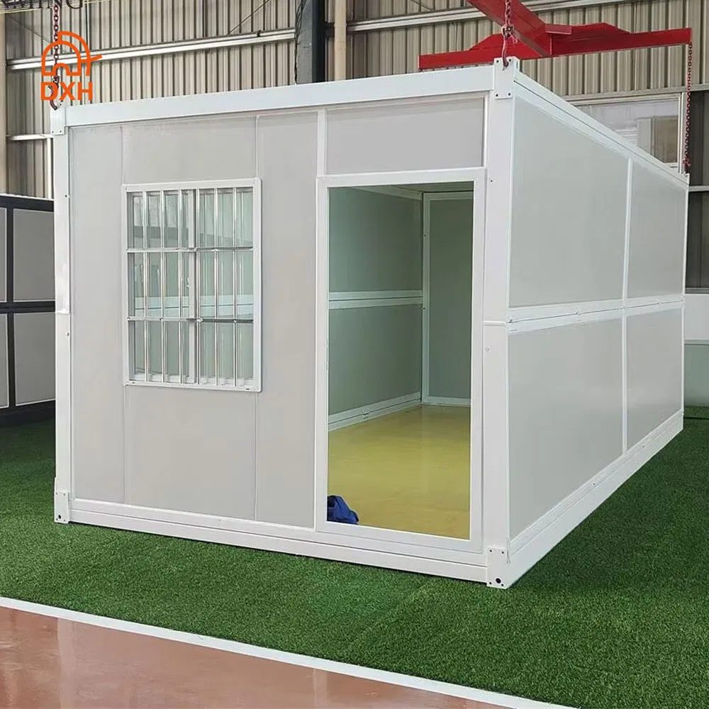 Dxh 20 Almacenamiento de pies Casa de vida Sala de energía Campamento de refugiados Plegable Personalizado Comercial Colapsable Rent Container Casa móvil