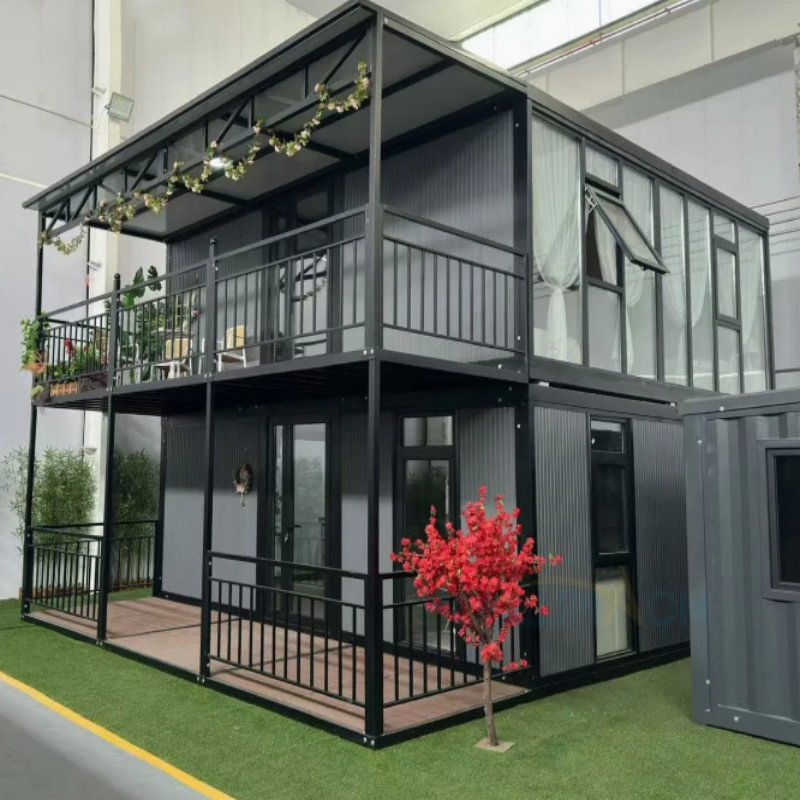 40hq Cargar 14 Unidades C Casa Modular Plegable Área de Minería X Casa Contenedor Plegable