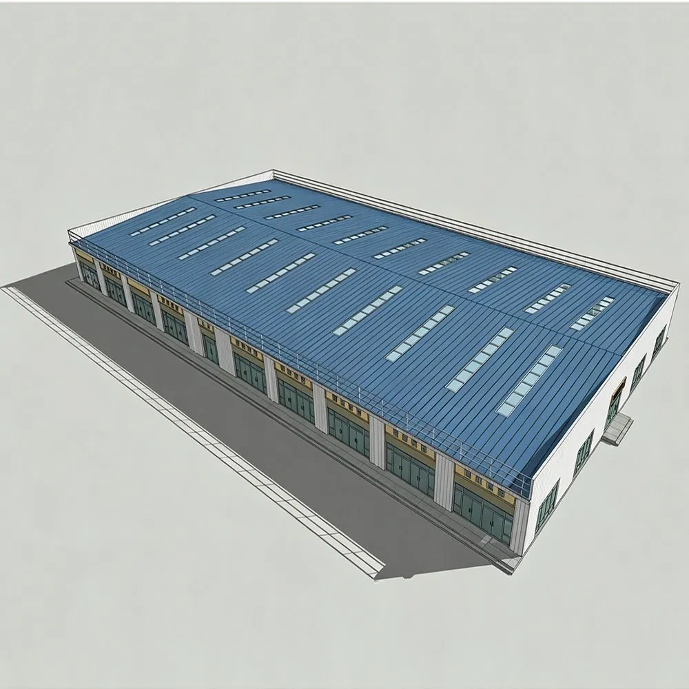 Rendimiento de alta intensidad, edificio modular industrial ligero de estructura espacial aislada personalizada, edificio de estructura de acero prefabricado