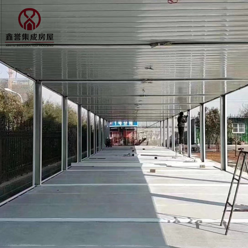 Oficina temporal de trabajo portátil de ensamblaje rápido modular prefabricada para sitios remotos