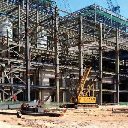 Estructura modular metálica prefabricada de alta resistencia para negocios comerciales, almacén estructural de acero para uso industrial, techo de hangar, sala, casa de campo, villa, iglesia