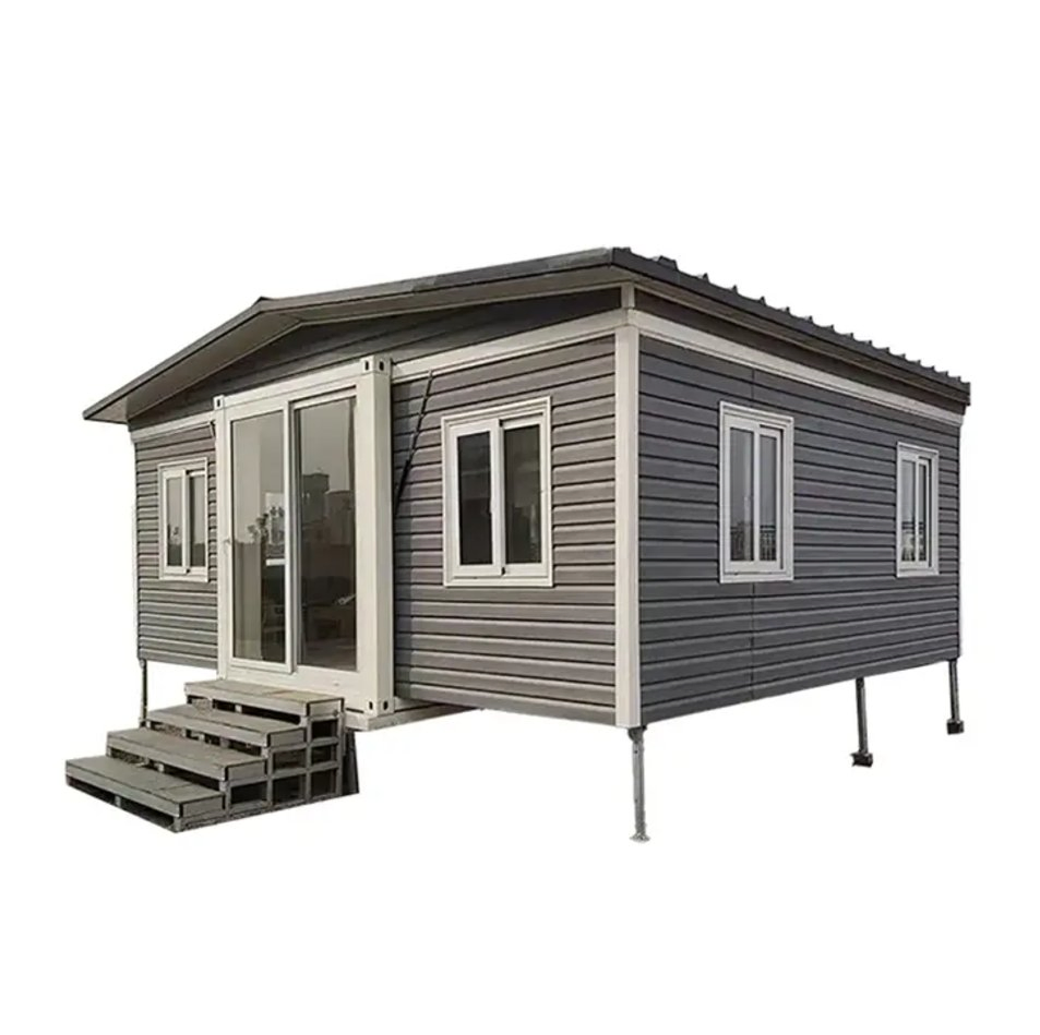 Casa Villa Contenedor Portátil Prefabricada a Precio de Fábrica de China Moderna para Familia Hogar Camping al Aire Libre 20/30/40