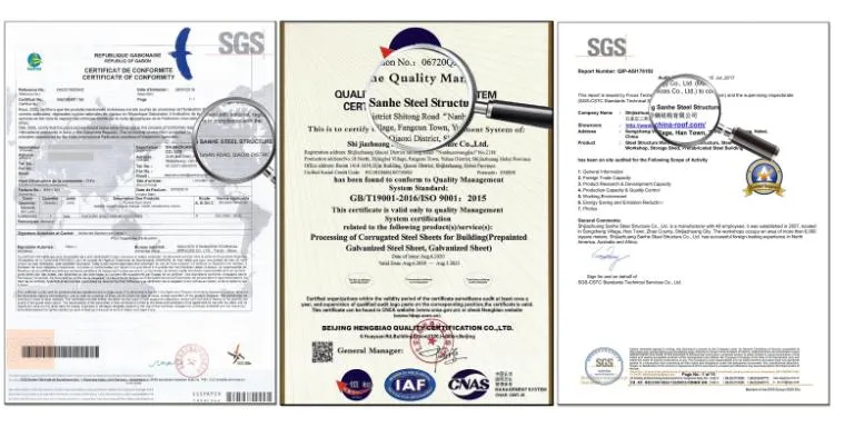 Certificación ISO9001 y SGS Group