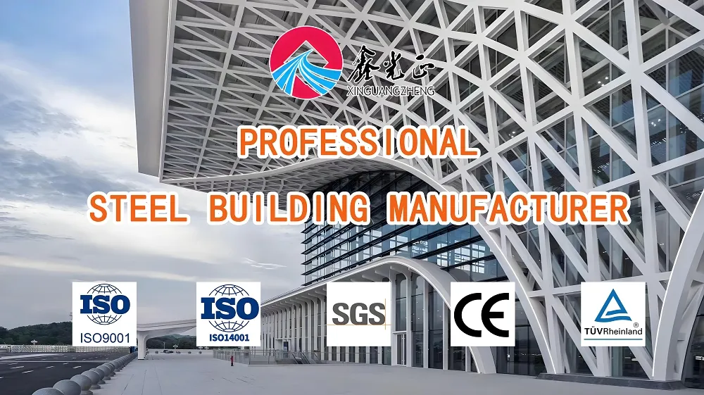 Construcción de Edificio de Estructura de Acero Prefabricado para Almacén, Taller Metálico, Edificio Prefabricado