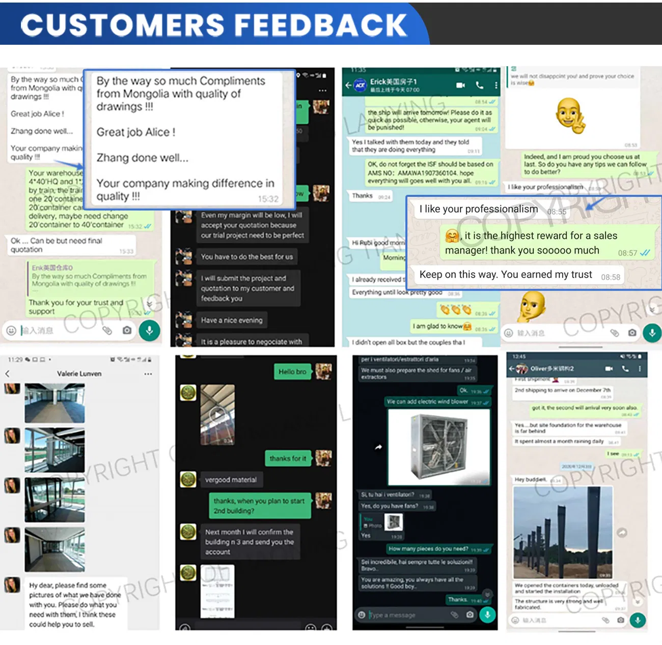 Opinión y evaluación de los clientes