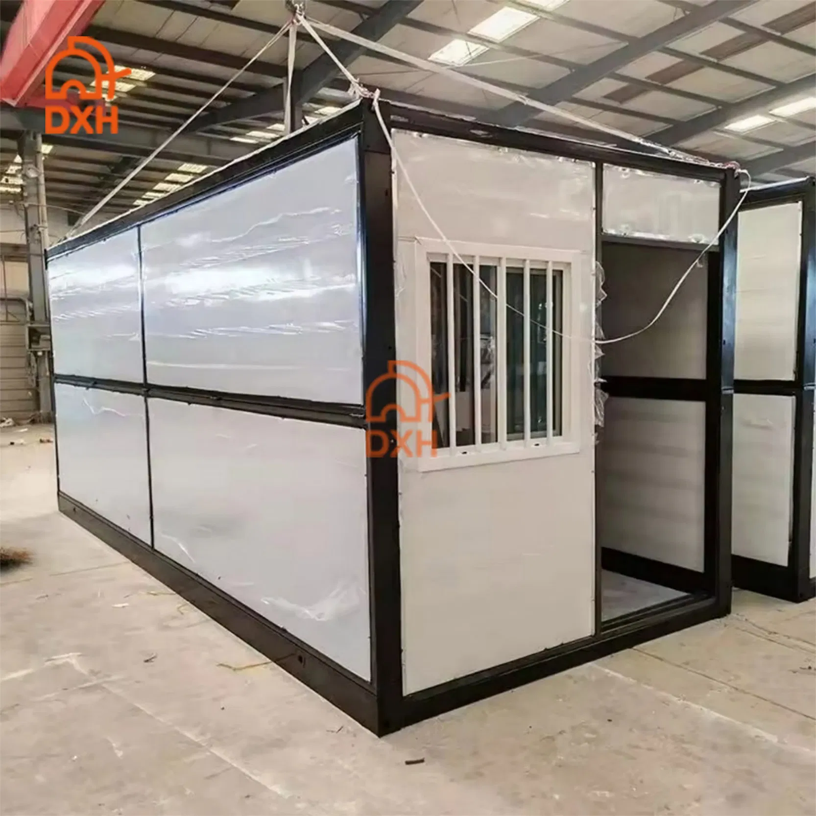Alojamiento para estudiantes en el campamento de minería Daxiang, fábrica china, casa contenedor móvil plegable y personalizada de instalación rápida