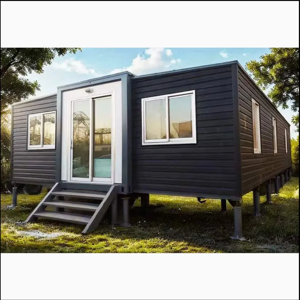 Villas de acero prefabricadas modernas para una vida de dormitorio con estilo