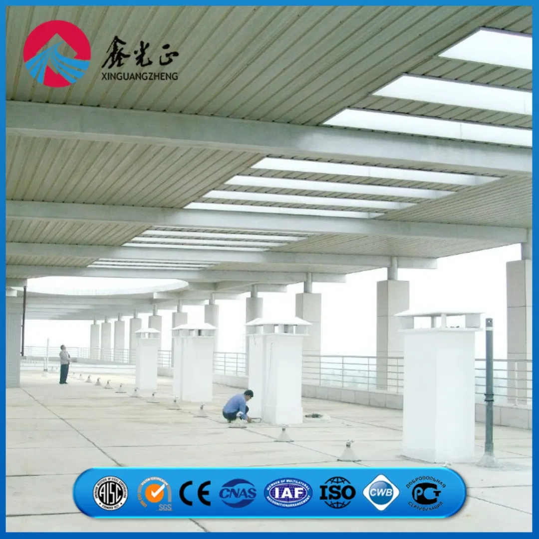 Diseño de Circulación Lineal Dirección de Movimiento Organización Sistema de Estructura de Acero Prefabricado Metal Ligero Pesado Estructura de Acero
