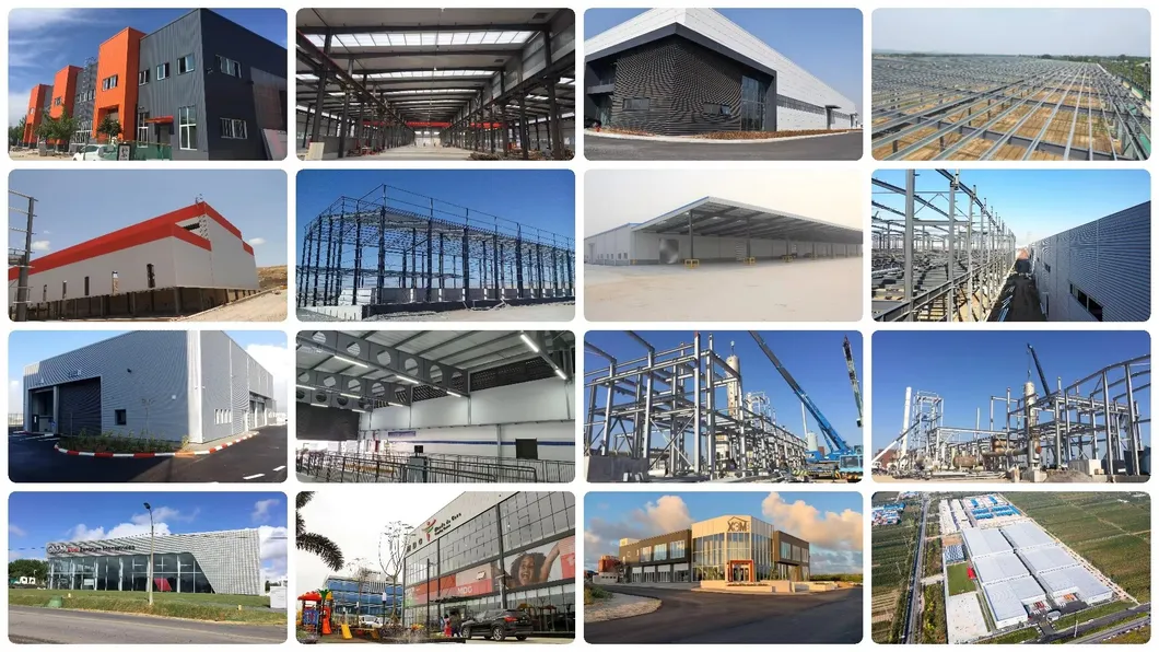 Planta de procesamiento Torre de oficinas comerciales con diseño de múltiples pisos Casa de oficinas de acero prefabricado