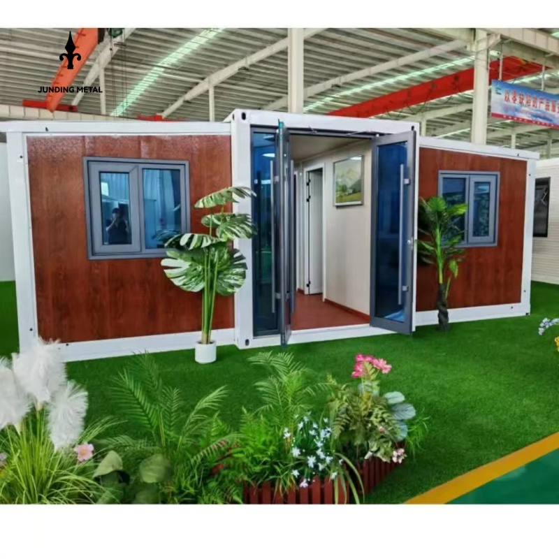 40FT Vivienda Prefabricada Lista 3 Casa Modular Expandible de Contenedor para Hotel Casa Móvil Prefabricada Pequeña