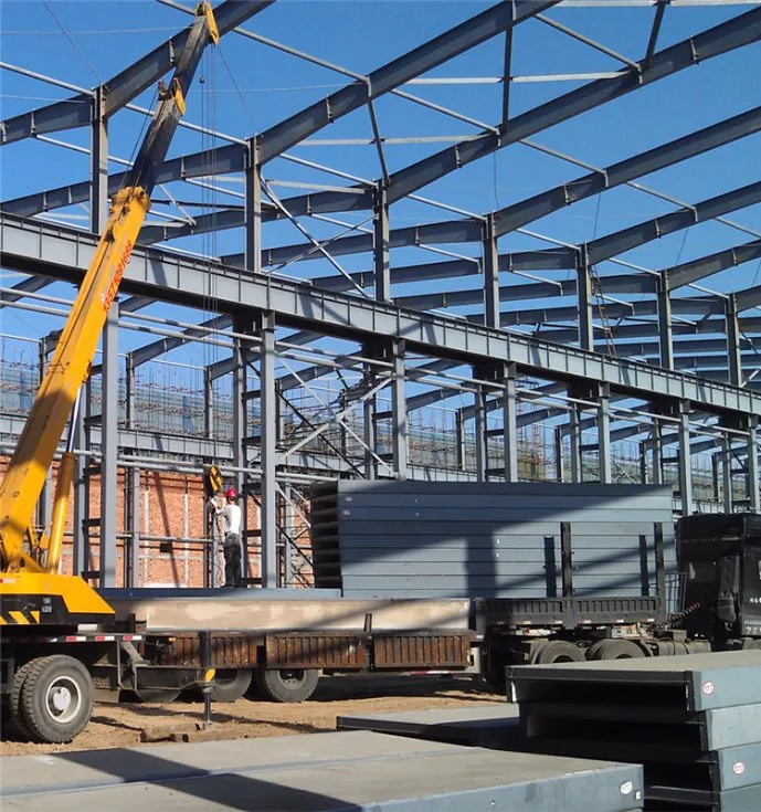 Taller de estructura de acero prefabricada
