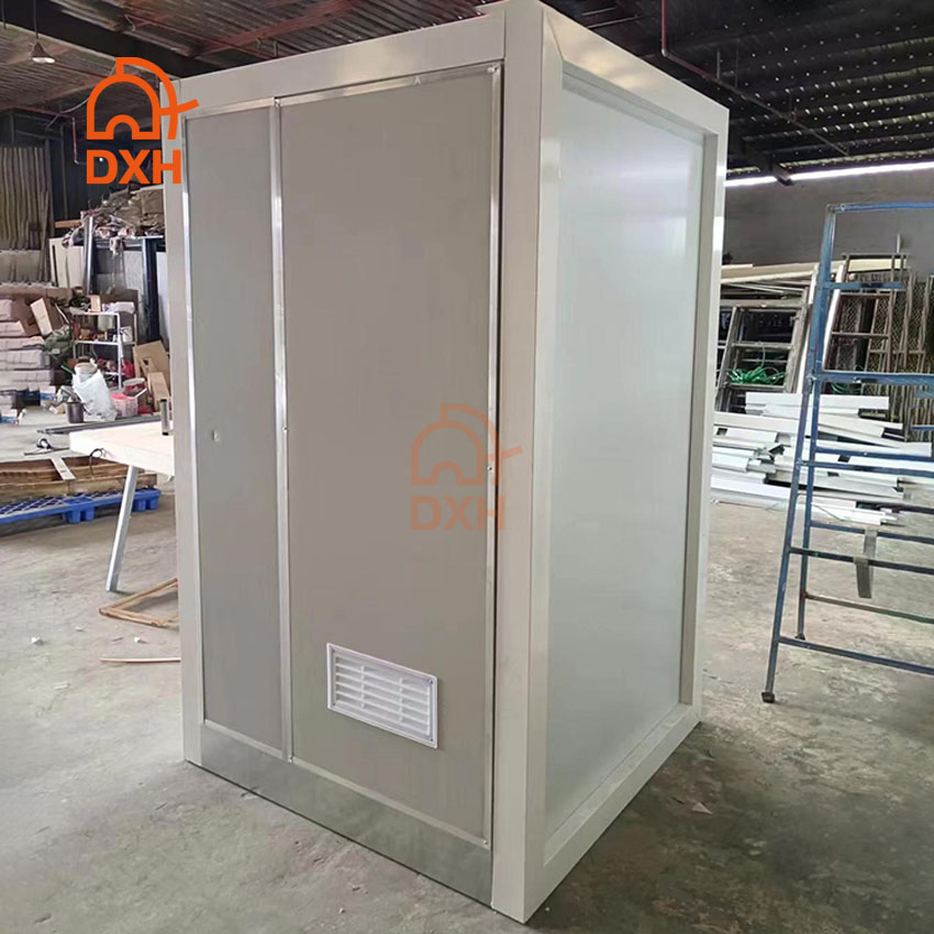 Unidad de baño prefabricada portátil moderna para eventos al aire libre