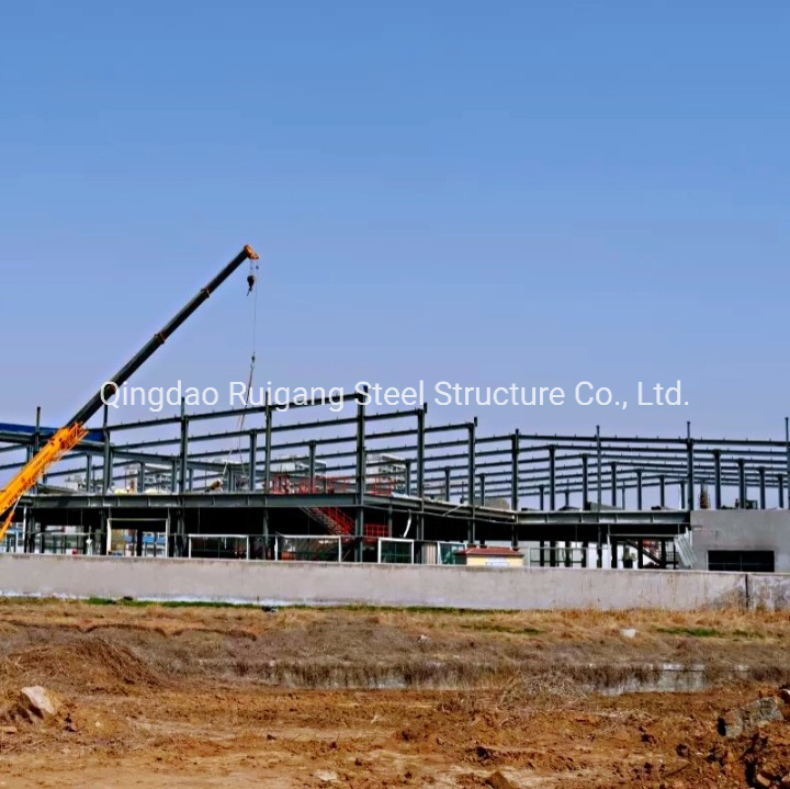 Edificio de almacén industrial ligero prefabricado de estructura de acero profesional, taller de marco metálico para la industria, edificio de compras prefabricado, almacén