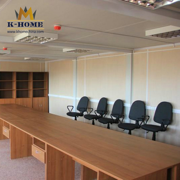 Oficina modular portátil de construcción personalizada de varios pisos desmontable