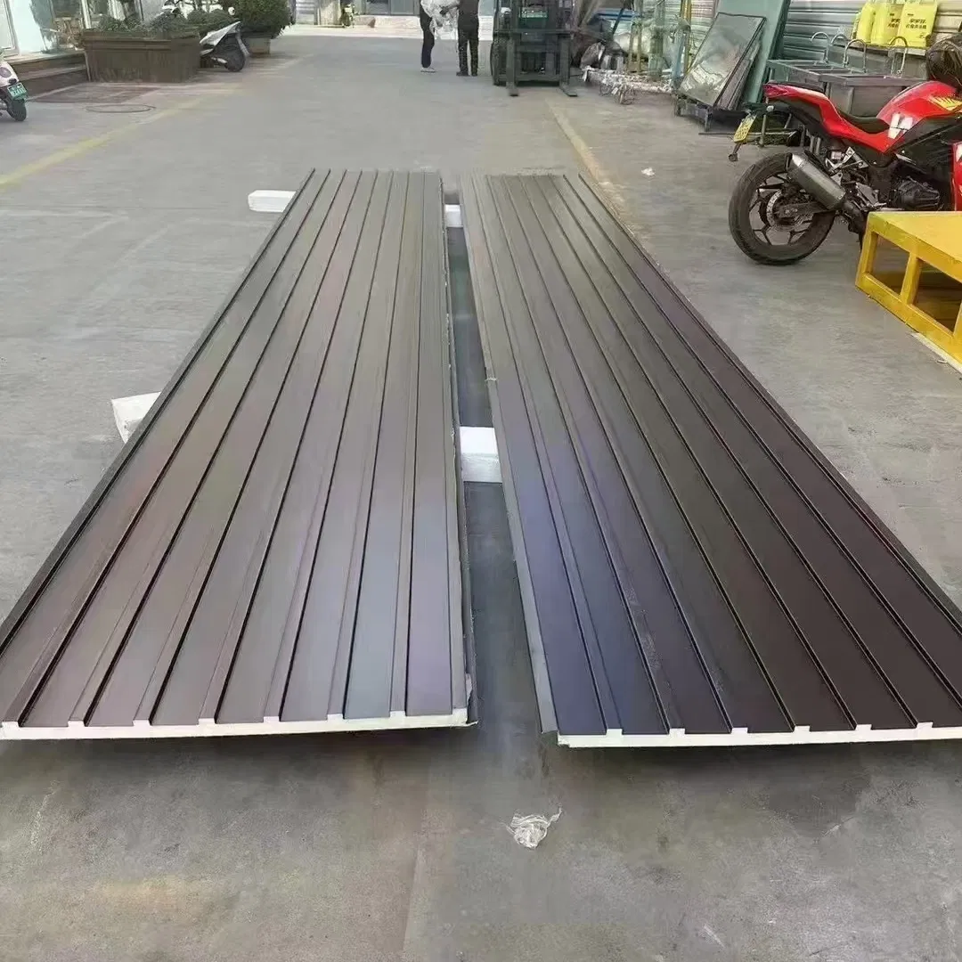 Sistema de panel sándwich duradero de alto rendimiento con características personalizadas de lana de roca