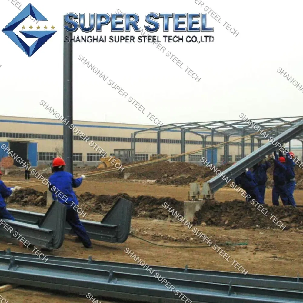 Estructura de marco de acero ligero personalizado para soluciones de construcción eficientes