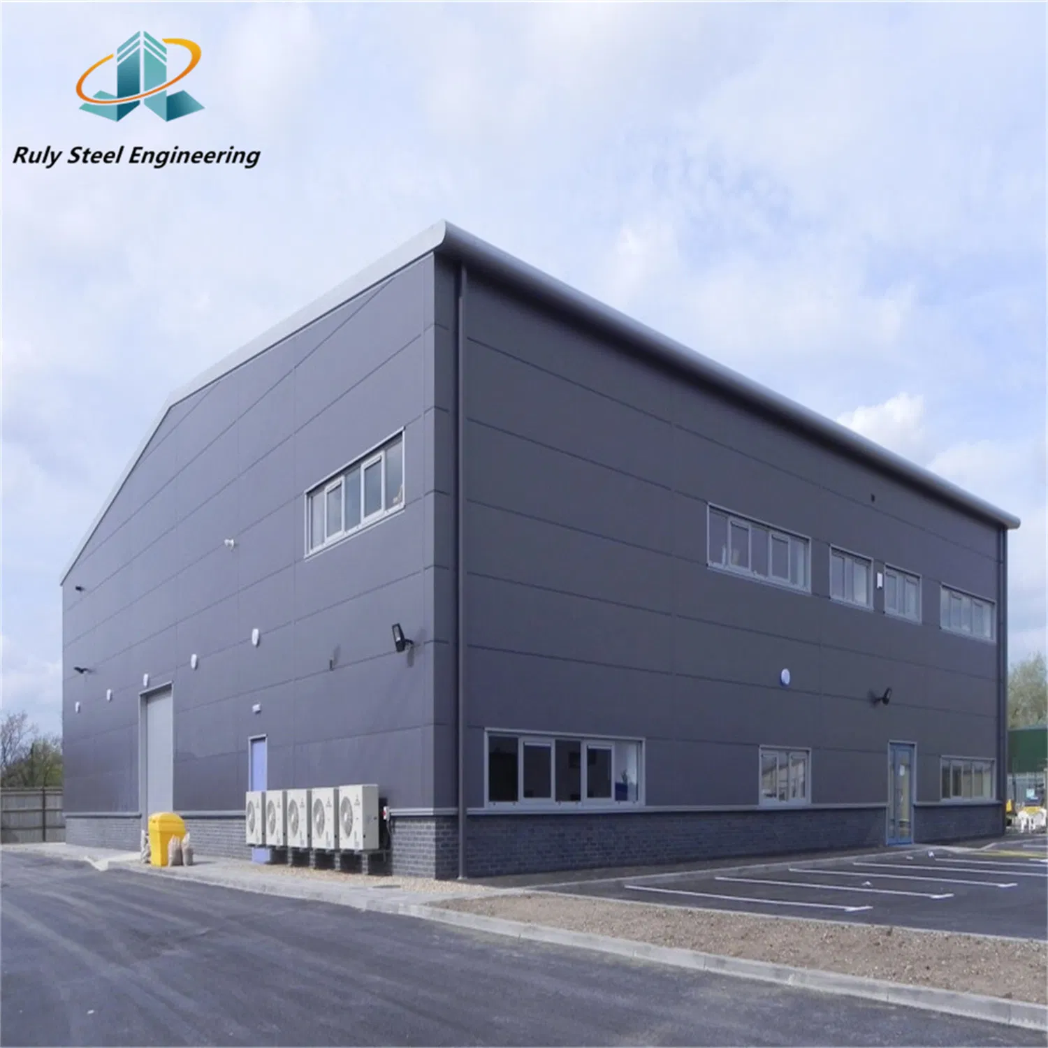 Taller metálico prefabricado de estructura de acero industrial personalizado a bajo precio en China