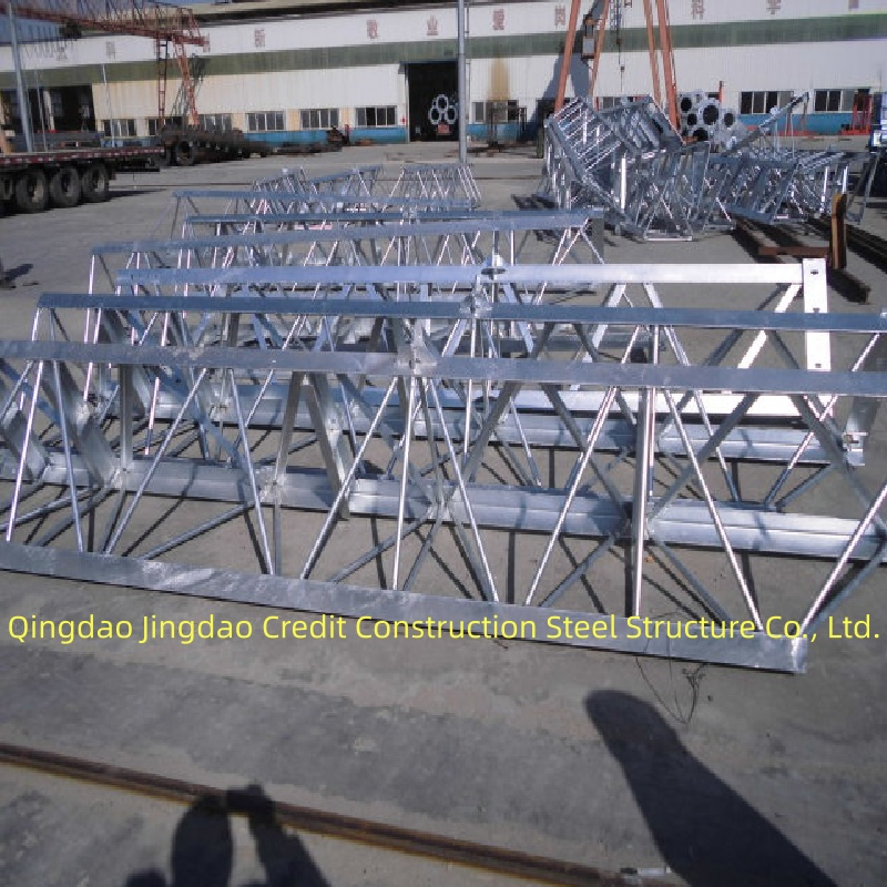 Estructura de acero ligero galvanizado material arquitectónico soporte metálico