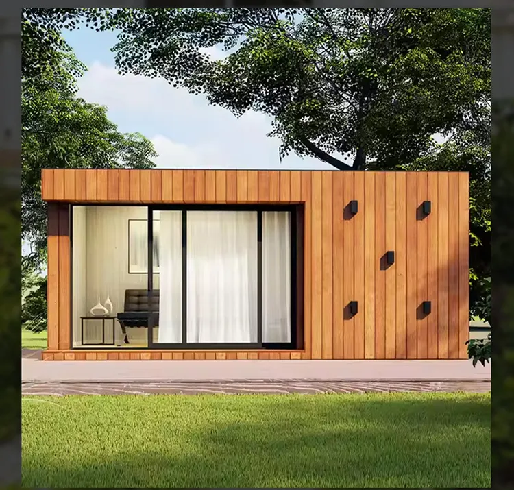 Detalle de Cabina de Madera 1