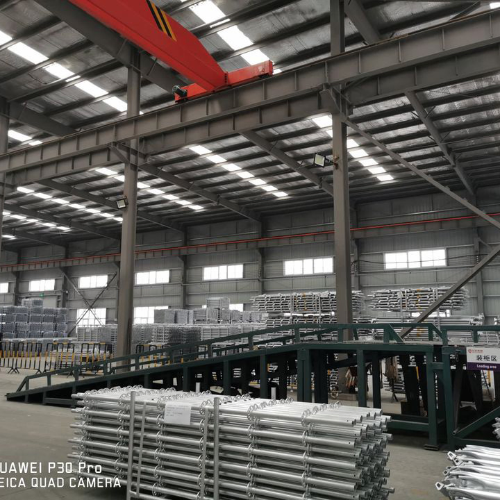 Estructura de acero industrial prefabricada para almacén