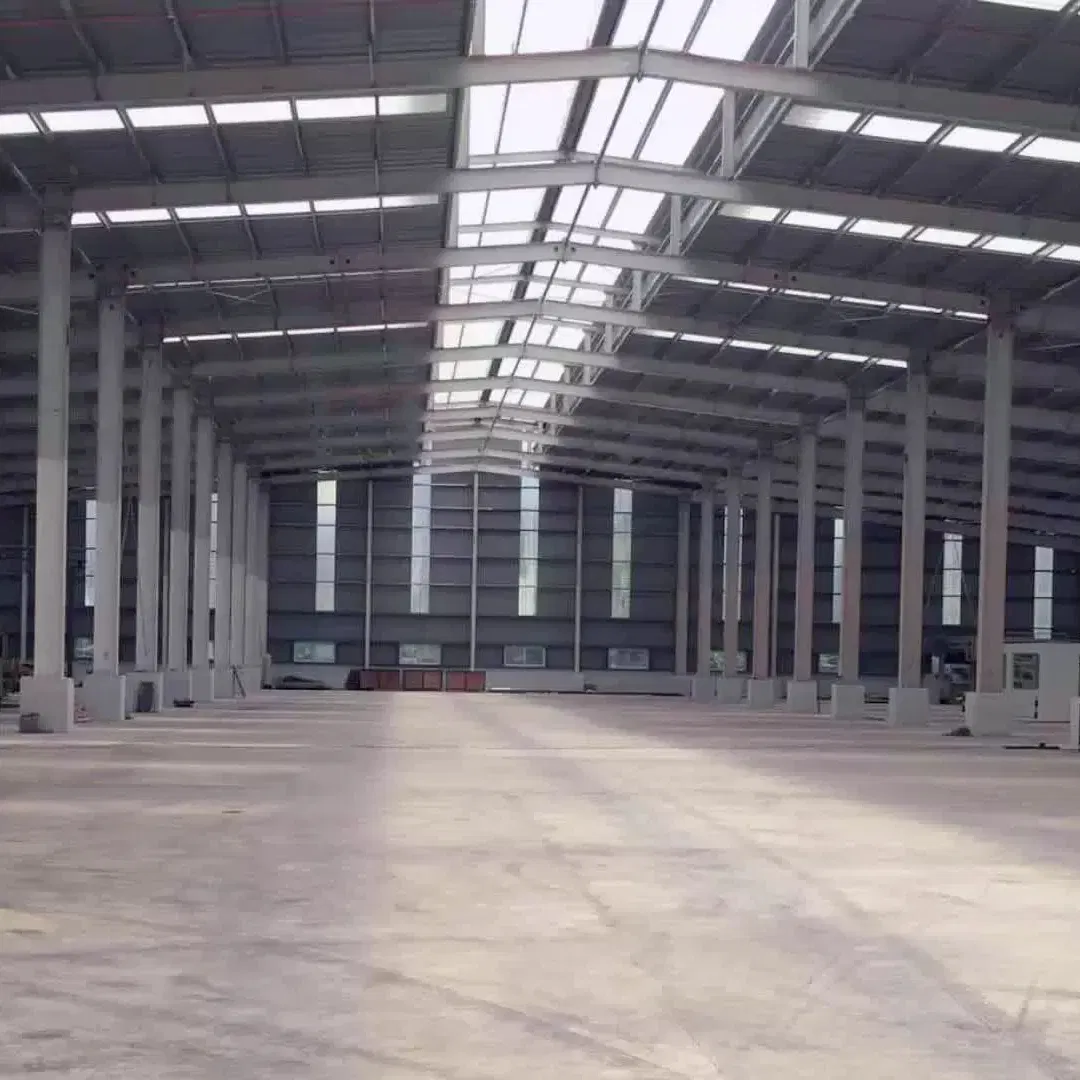 Edificio prefabricado industrial estructura de metal marco de acero almacén